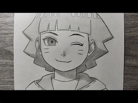 How To Draw Himawari Uzumaki Boruto Youtube