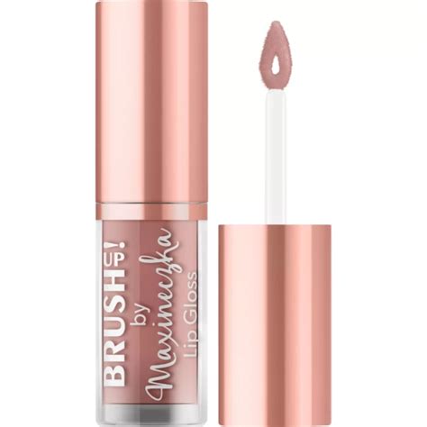 BrushUp by Maxineczka Lip Gloss Błyszczyk do ust 03 Caramel Nude 3 8g sklep Minti Shop