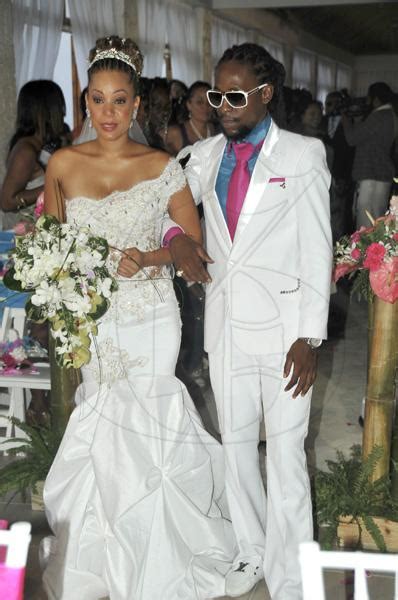 Jamaica GleanerGallery|Jah Cure's Wedding|Mark Titus The bride and groom.