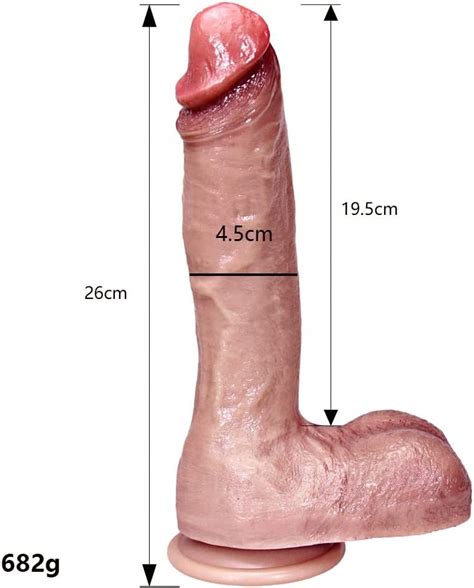 REALISTYCZNE DUŻE DILDO NA PRZYSSAWCE 26 CM 13497897099 oficjalne