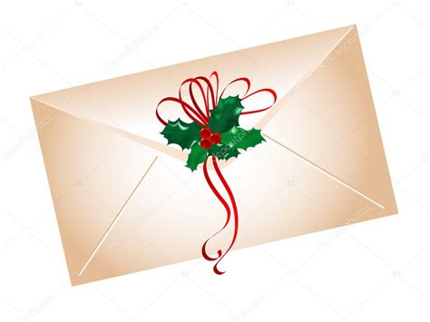 Christmas Envelope — Stock Vector © Sarininka 4218693