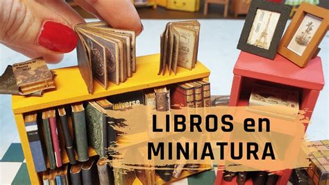 SAM S STUDY 4 Cómo hacer LIBROS en MINIATURA YouTube