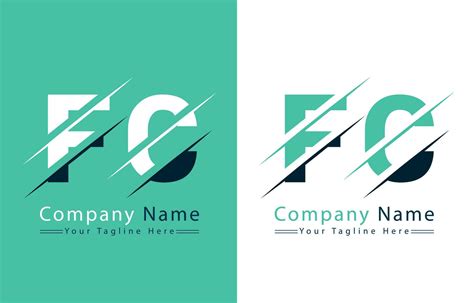 FC Letter Logo Design Template. Vector Logo Illustration 31745092 ...