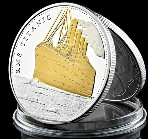 Rms Titanic Silver Coin Etsy Canada