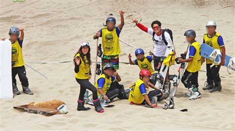 Residentes Del Inabif En Ica Destacaron En Campeonato De Sandboard