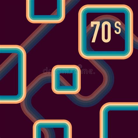 Retro Lines Stock Vector Illustration Of Curl Card 11579572