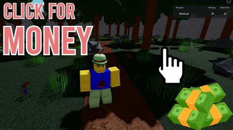 How To Make Click For Money In Roblox Studio Youtube