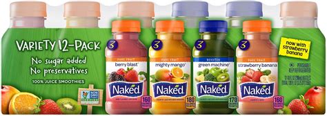 Amazon Naked Juice Blue Machine Flavored Juice Smoothie Blend Fl Oz