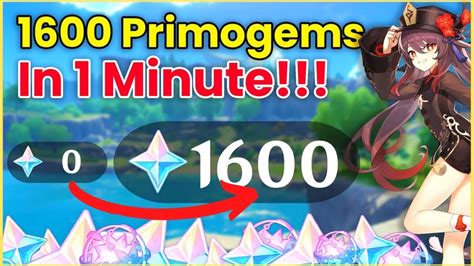 How To Get Free Primogems In Genshin Impact Youtube