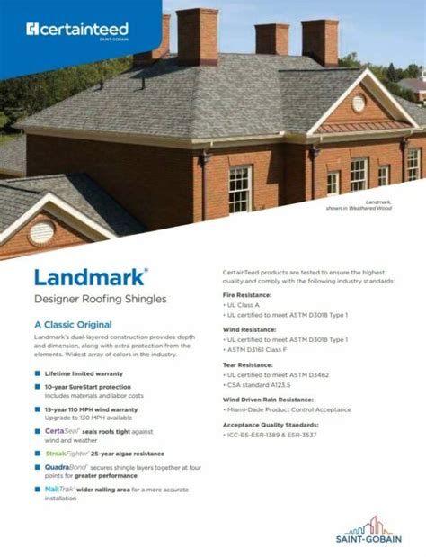 CertainTeed Landmark Shingles - Custom Building Systems