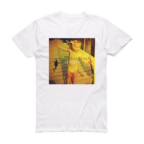 Modern Baseball Sports Album Cover T Shirt White Album Cover T Shirts