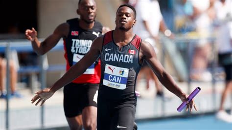 Aaron Brown Makes Up For 200m Disappointment By Anchoring Canada To