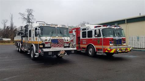 Ladder Tower 926 Provides Coverage For West Deptford Fd Tacoma Fire