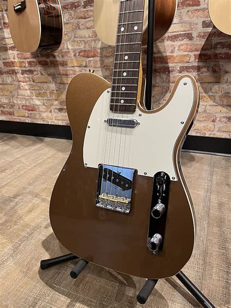 Fender JV Modified 60s Telecaster Firemist Gold Reverb Canada