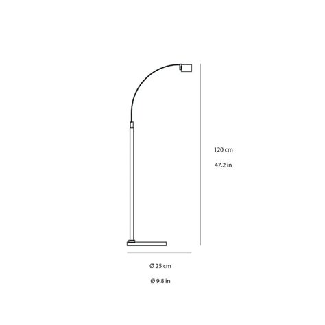 Fontana Arte Falena Lampada Da Terra