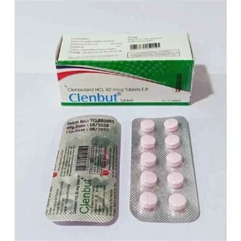 Clenbuterol 40 Mcg Tablets At Rs 1500box Clenbuterol Tablet In