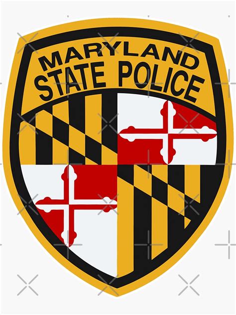 "Maryland State Police Crest Logo" Sticker for Sale by Osprey34 | Redbubble