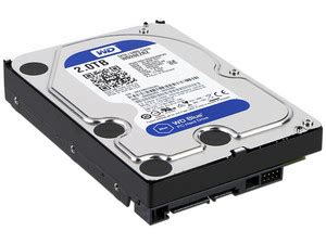 Disco Duro Western Digital Blue de 2TB 5400 RPM 64 MB Caché SATA III