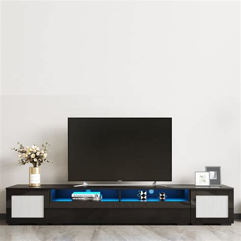 Amazon Bamacar Led Tv Stand For Inch Tv Led Entertainment