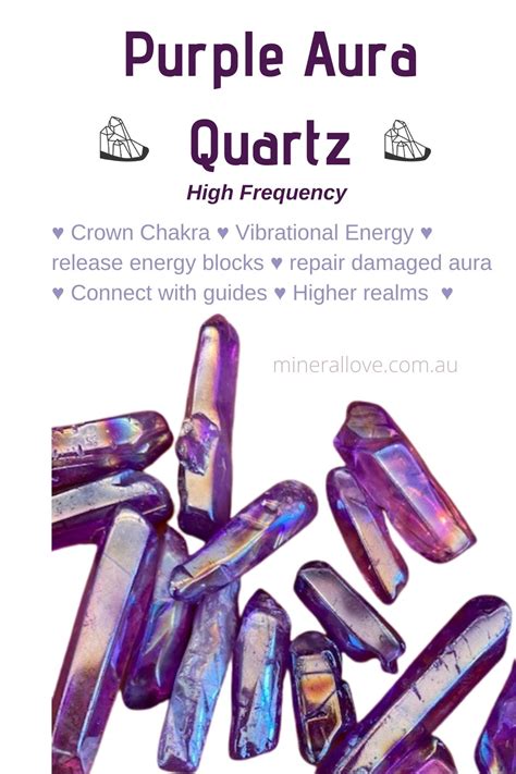 Purple Aura Quartz Piece – Mineral Love