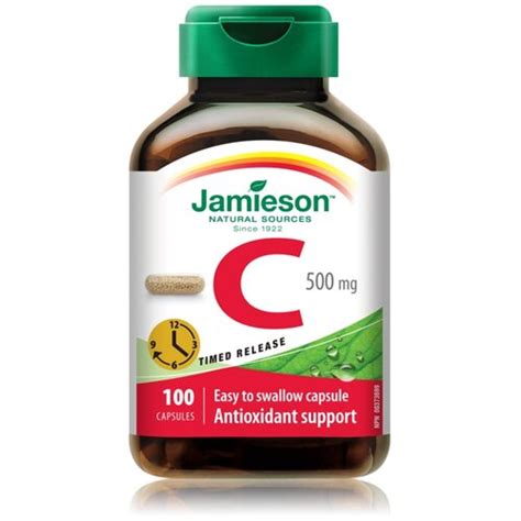 Jamieson vitamin c 500mg sa postepenim otpuštanjem 100 tableta