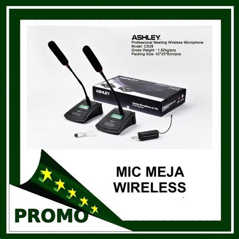 Jual MIC WIRELESS MEJA ASHLEY CS28 ORIGINAL RESMI Di Lapak REDSUN