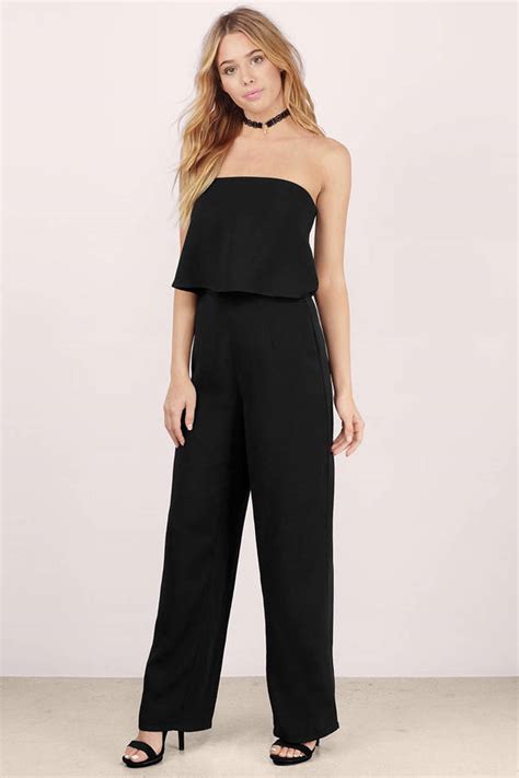 Cheap Black Jumpsuit Strapless Jumpsuit Black Jumpsuit 20 Tobi Us