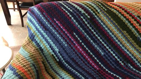 Temperature Blanket I Made And Finished A While Back Rcrochet