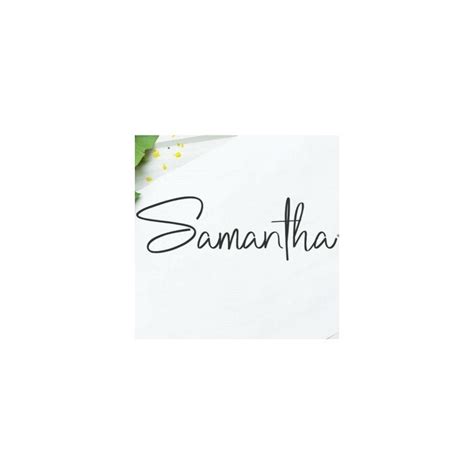 Samantha Signature Font