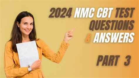 Nmc Cbt Part Mock Test Nursing For Uk Ireland Sample