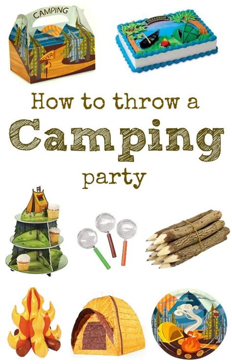 How To Throw A Camping Themed Party Artofit