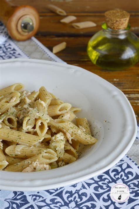 Pasta Al Salmone Ricetta Light Una Cameriera In Cucina