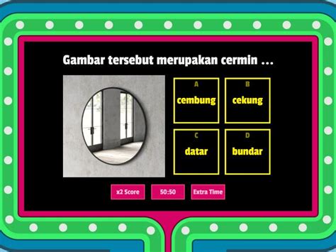 MENGENAL JENIS CERMIN - Gameshow quiz