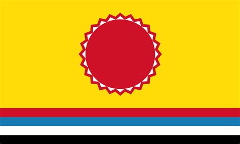 Flag of Manchukuo redesigned : vexillology