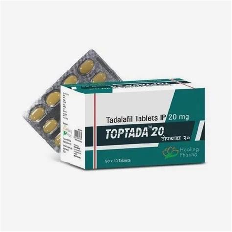 Toptada Tadalafil Tablet At Rs Stripe Wardhaman Nagar Colony