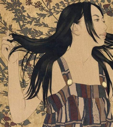 The Modern Japanese Muses Of Ikenaga Yasunari Art Painting Japanese