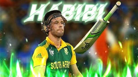 Ab De Villiers X Habibi Song Edit Attitude Status Of De Villier Edit