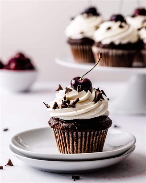 Black Forest Cupcakes With Cherry Filling Bonni Bakery