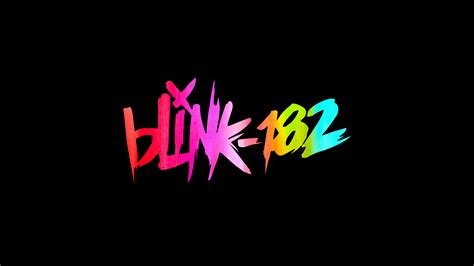 Blink 182 Logo With The Nine Album Colors 3840 X 2160 Wallpapers