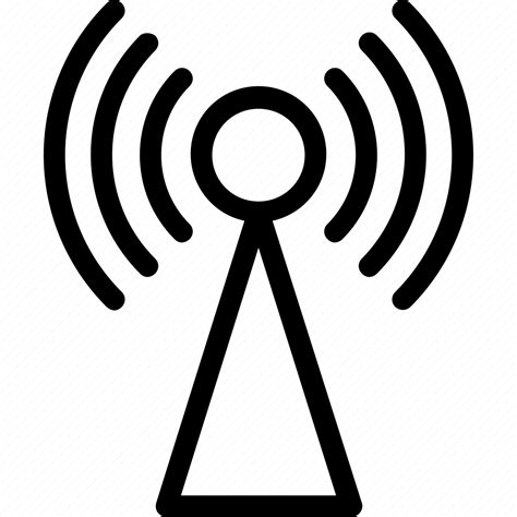 Antenna Communication Signals Wifi Wifi Tower Icon Download On