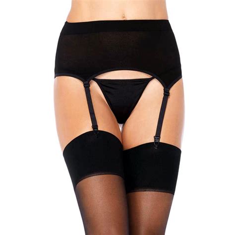 Lingerie Sexy Femme Porte Jarretelles Et Bas Divines LEG AVENUE EBay