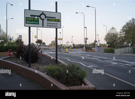 North circular motorway road sign hi-res stock photography and images ...