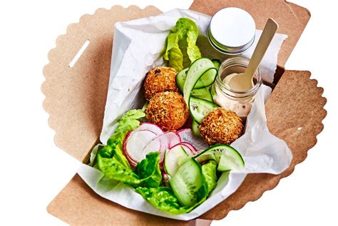 Lunch In A Box Falafel Snack Rezept Lecker