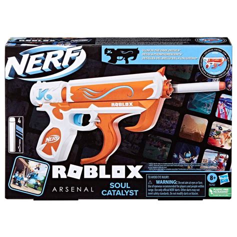 Nerf Roblox Arsenal Soul Catalyst Dart Blaster Includes Code To