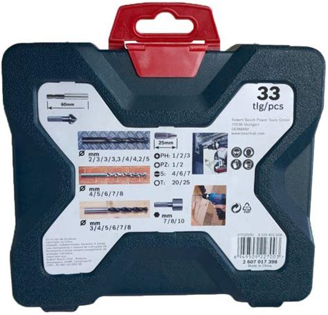 Bosch X Line 33pcs Accessories Set Ngee Hin Machinery