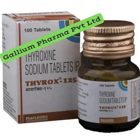 Eltroxin 100 Mcg Thyroxine Sodium Tablets At Rs 177 Bottle In Nagpur