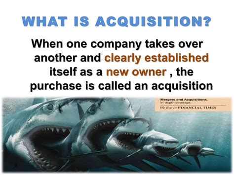 Mergers And Acquisition Ppt Ppt