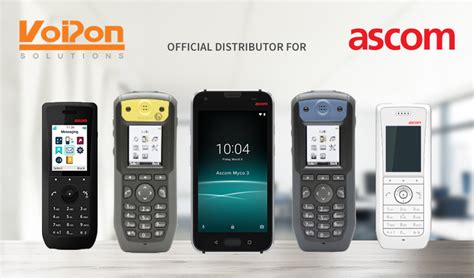 Introducing Ascom Cordless Dect Wifi And Smartphone Solutions Voip