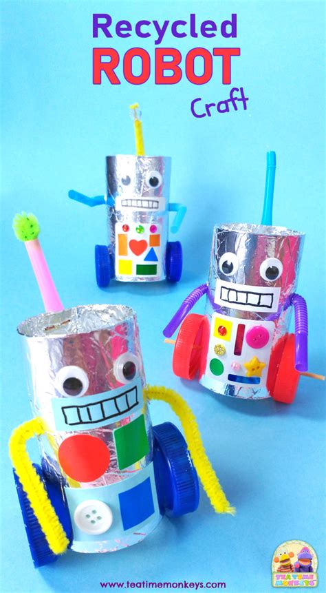 Recycled Robot Craft Artofit