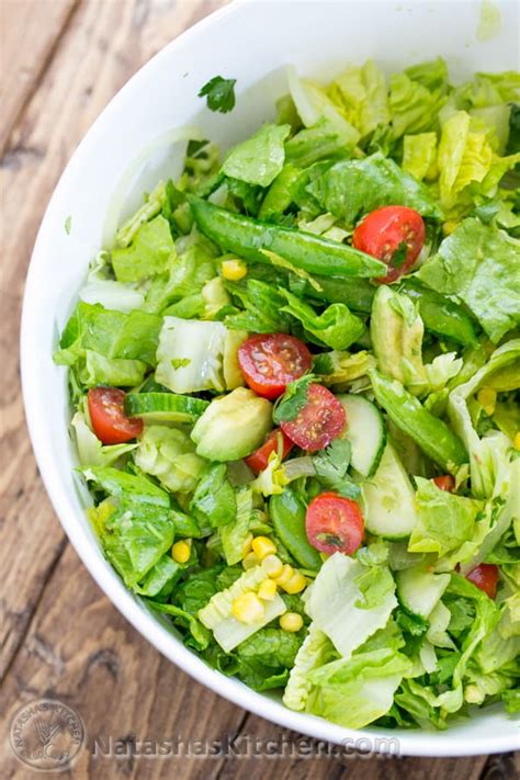 Mexican Salad With Lime Dressing